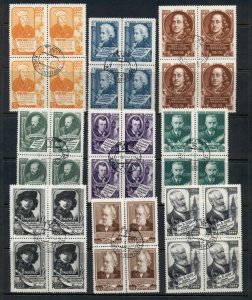 Russia 1956 Portraits blk4 CTO