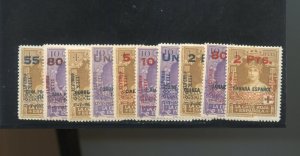 SPAIN SCOTT  #B64/3 ALFONSO XIII COMPLETE SET MINT NEVER HINGED--SCOTT $1300.00