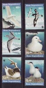 Ross Dependency-Sc#L43-8-unused NH set-Antarctic Sea Birds-1997-