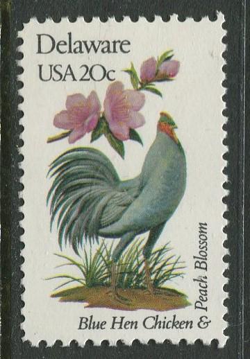 USA - Scott 1960 - State Birds & Flowers - 1982 - MNG - Single 20c Stamp