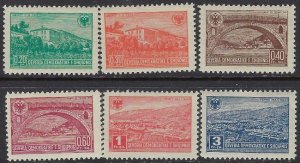 Albania 361-66 MNH 1945 set (102)(ad4852)