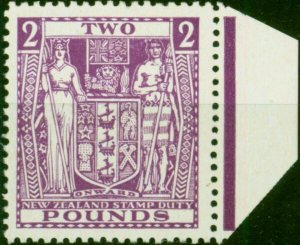 New Zealand 1931 £2 Bright Purple SGF162 Superb MNH
