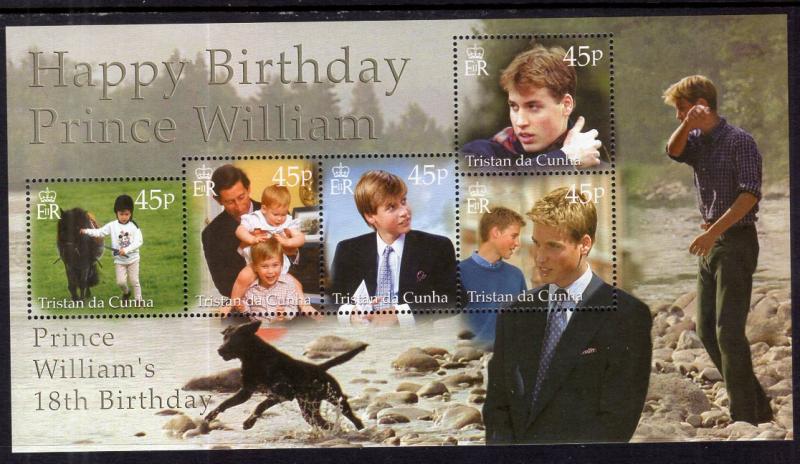 Tristan da Chuna 668 Prince William MNH VF