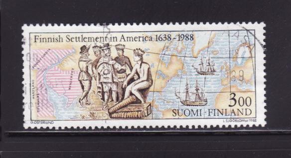 Finland 768 Set U Settlement of New Sweden in America (A)