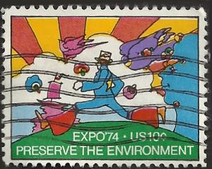 # 1527 USED EXPO 74' WORLD'S FAIR