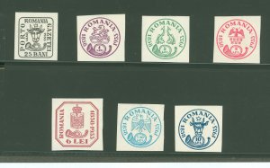 Romania #421-27  Single (Complete Set)