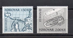 Faroe Islands 81-82 MNH