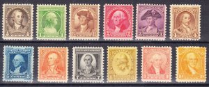 MOstamps - US Scott #704-715 Mint OG H (complete set) - Lot # HS-E596