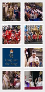 Isle of Man / Man - Postfris/MNH - Complete set Coronation King Charles 2023