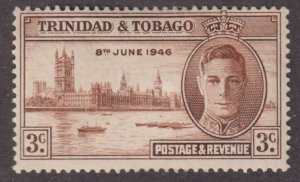 Trinidad & Tobago 62 King George VI Peace Issue 1946