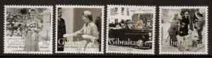 GIBRALTAR SG1078/81 2004 ROYAL VISIT  MNH