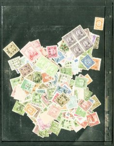 China Unsearched Stamp Hoard of 200+ Old Issues