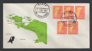 Netherlands New Guinea cover postmark WARSA 1962 (#22)
