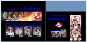 MOZAMBIQUE 2014 2 SHEETS m14319ab ACTORS CINEMA GHOSTBUSTERS