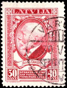 Latvia #B29-B33, Complete Set(5), 1928, Used