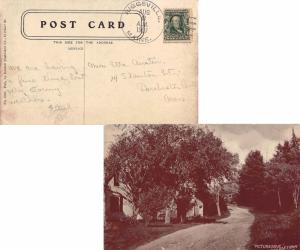 United States Maine Riggsville 1907 doane 3/2  1886-1916  PPC (Picturesque Ge...