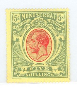 Montserrat #42 Unused Single