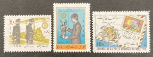 Iran 1976 #1915-7, Multiple Designs, MNH.