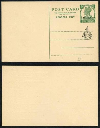 Patiala 9pi Postal Stationary 