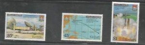 KIRIBATI - 1979 - Satellite Tracking - Perf 3v Set - Mint Never Hinged