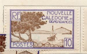 New Caledonia 1925-28 Early Issue Fine Mint Hinged 10c. 267984