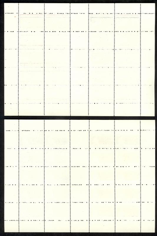 GERMANY AUGSBURG HOCHFELD 1948 BALTIC DP CAMP Set in SHEETLETS MNH NG As Issued