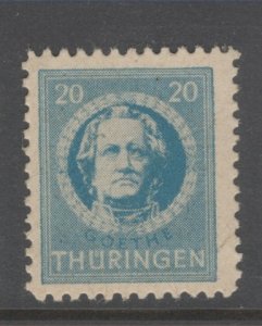 Germany/DDR - Thuringia Scott 16N7