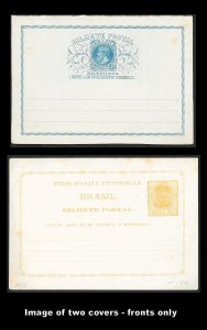 BRAZIL (115+ Pcs) Very Old Postal Stationery Collection c1880s to 1930s