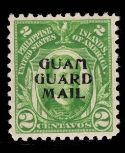 MOMEN: US STAMPS GUAM #M1 MINT OG H XF LOT #87579*