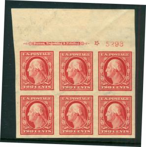 U.S. - 384 - Plate Block - SUPERB (5298) - Never Hinged (cv 200.00)