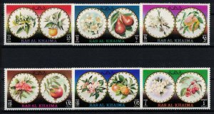 RAS AL KHAIMA 1972 - Flowers & fruits /complete set MNH