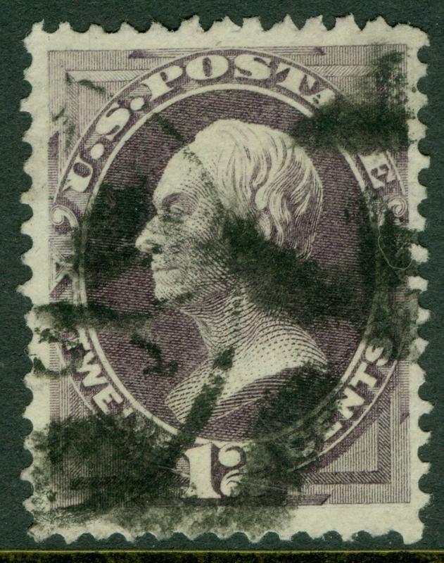 USA : 1870. Scott #151 Very Fine-Extra Fine, Used. Catalog $220.00.