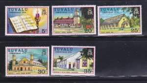 Tuvalu 38-42 Set MNH Religion