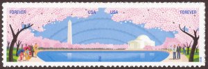 US 4652a  Cherry Blossoms pair MNH