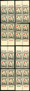 US Stamps # 702 MNH F-VF Lot of 25 Plate Blocks