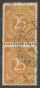 GERMANY 546 VFU PAIR 716A-2