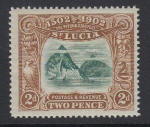 St. Lucia, Scott 49 (SG 63), MHR