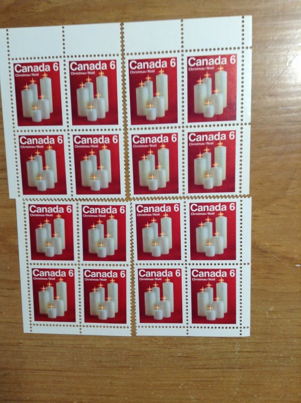 Canada Sc 606p  NH  PL  matched set