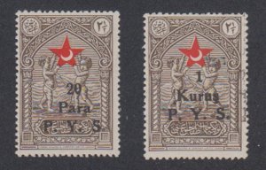 Turkey - 1938 - SC RA36-37 - LH - Complete set