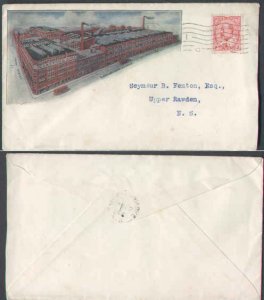 Canada-cover #6064 - 2c Edward - Halifax,NS-Au ? 1906- Illustrated advertising