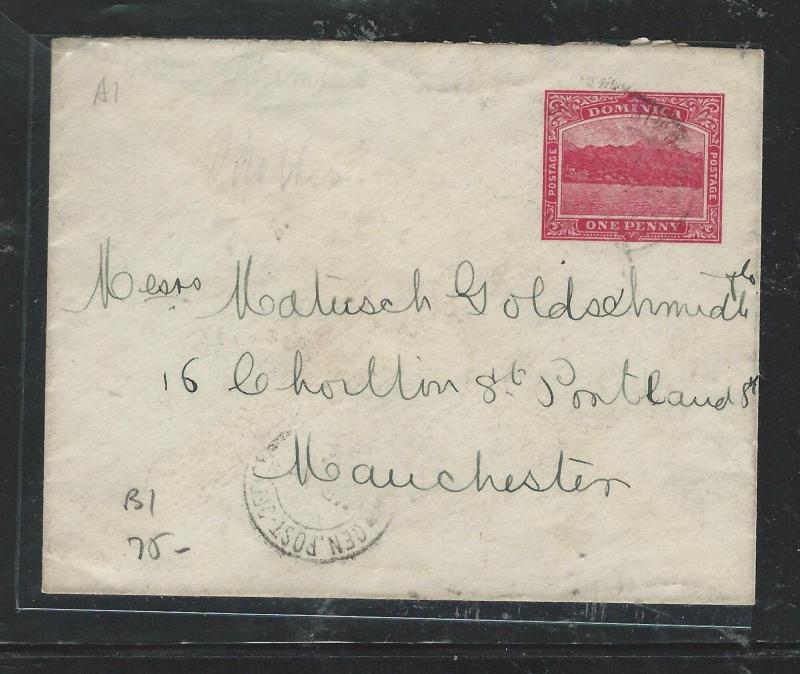 DOMINICA (P2805B)PSE 1D 1907 TO ENGLAND