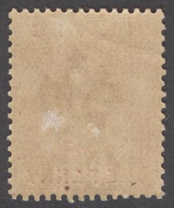 Nevis 1884 1d Carmine Wmk CA Scott 23a SG 27a MLH Cat $20   SG £20($27)