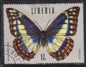 Liberia 686 Tropical Butterflies 1974