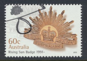 Australia   SC#  3693  SG 3774 Used Army Badges with fdc see details & scan