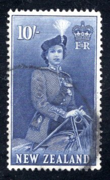 New Zealand #301 Used,  VF  CV $25.00  ...   4330258/087