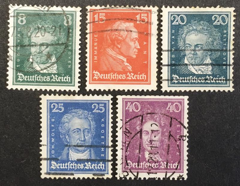 Germany 354, 356, 357, 358, 360 used