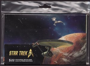 Rare 2016 Star Trek 50th Anniversary - 8 pc Sealed Canada Post Office Set OFDC