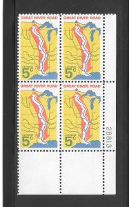#1319 MNH Plate Block