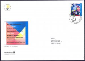 Germany 2012 Art Paintings Franz Marc Horses Mi. 2911 FDC