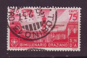 J20083  jlstamps 1936 italy used #363 capitol